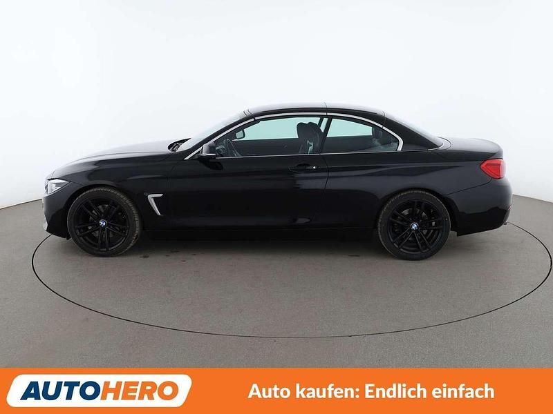 Second-hand BMW 420 Advantage 190 CP (139 kW) 2017 Negru Cabrio