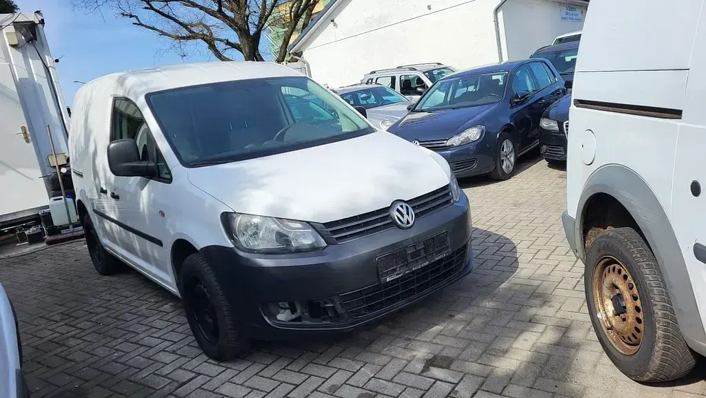 Gebraucht VW Caddy 75 PS (55 kW) 2012 Weiß Van / Kleinbus
