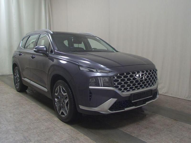 Gebraucht Hyundai Santa Fe Trend 265 PS (194 kW) 2021 Lagoon blue / mic (metallic) SUV