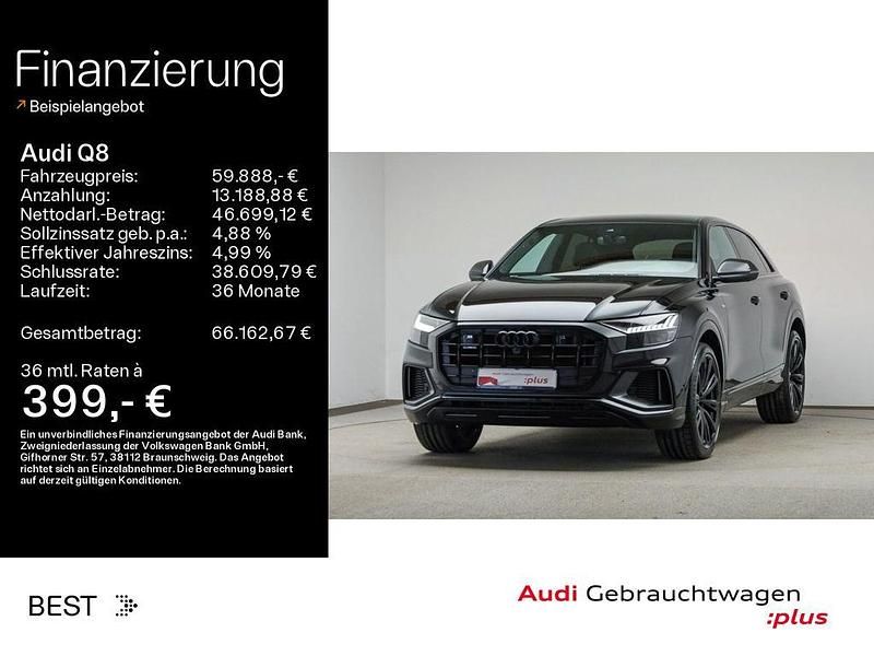 Gebraucht Audi Q8 Competition 340 PS (250 kW) 2022 0e mythosschwarz metallic SUV