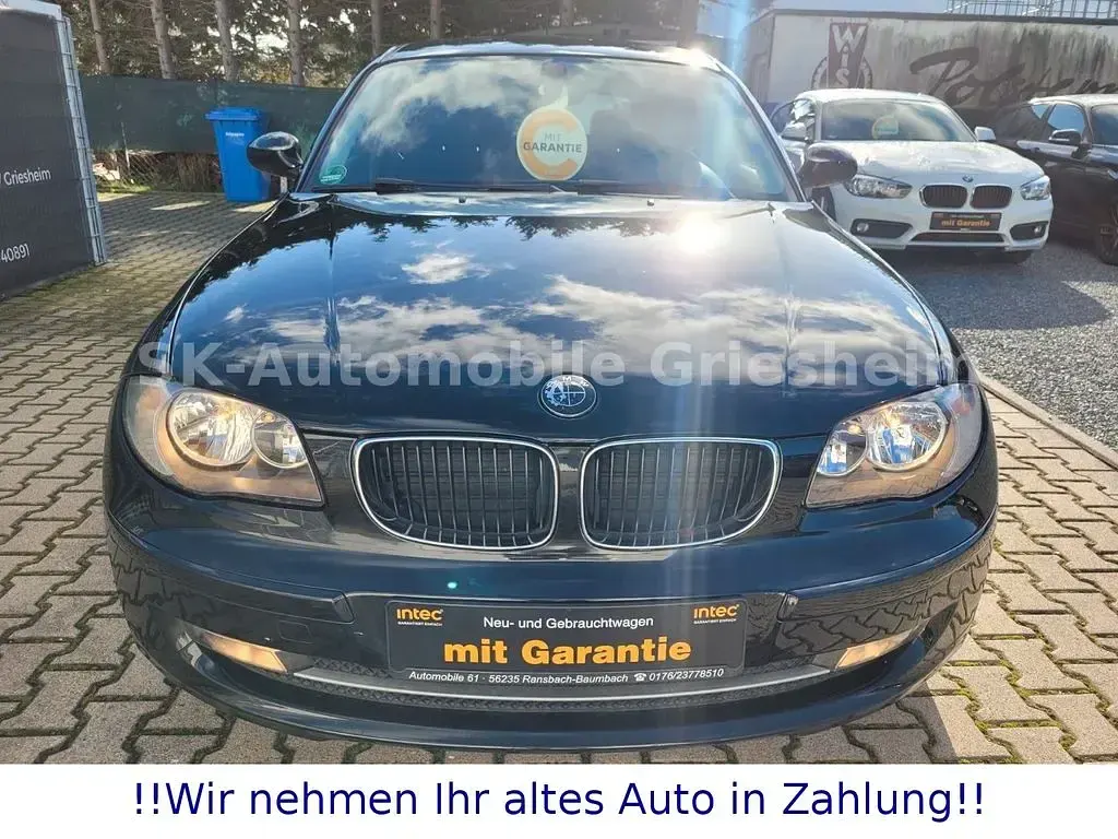 Gebraucht BMW 118 Advantage 143 PS (105 kW) 2009 Schwarz Kleinwagen