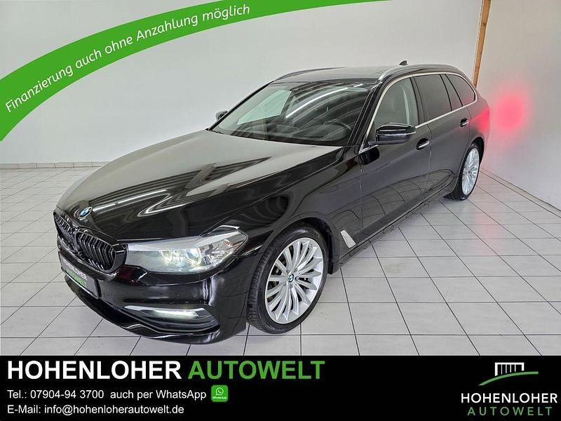 Schwarz ii/bonnet fluid black Gebraucht 2018 BMW 530 Sport Line Kombi | 20.490 € (Fairer Preis) - Bild 1/4