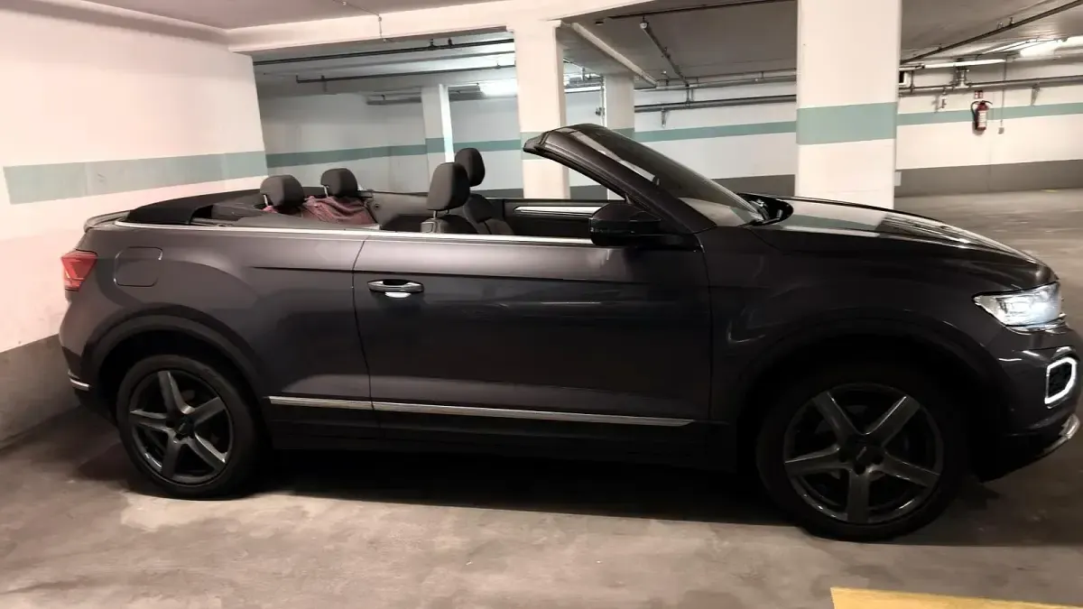 Gebraucht VW T-Roc Cabriolet 150 PS (110 kW) 2020 Grau Cabrio
