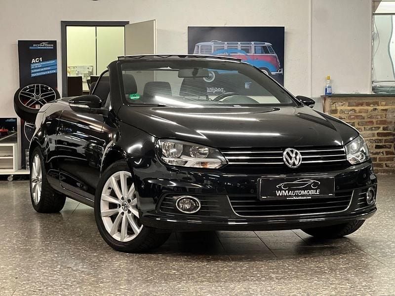 Schwarz Gebraucht 2013 VW Eos Cabrio | 6.900 € (Superpreis) - Bild 1/4