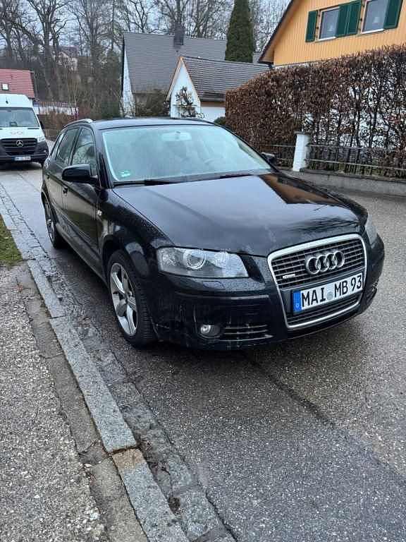 Gebraucht Audi A3 S-Line 140 PS (102 kW) 2008 Schwarz Kleinwagen