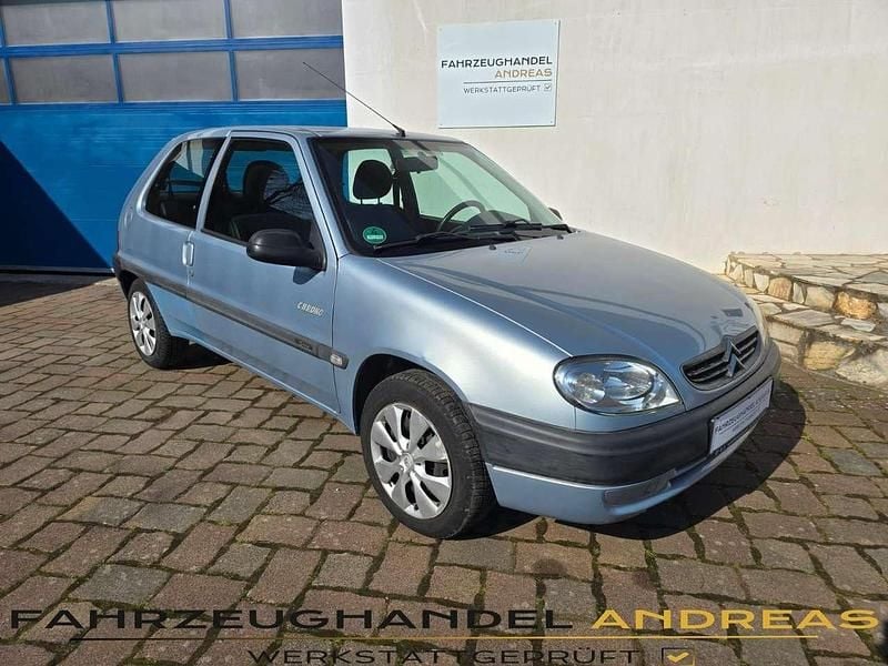 Gebraucht Citroën Saxo 60 PS (44 kW) 2002 Ice blue metallic Kleinwagen