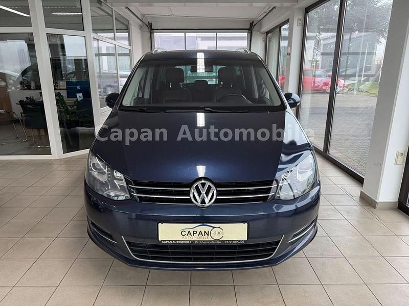 Gebraucht VW Sharan Highline 140 PS (102 kW) 2014 Blau Van / Kleinbus