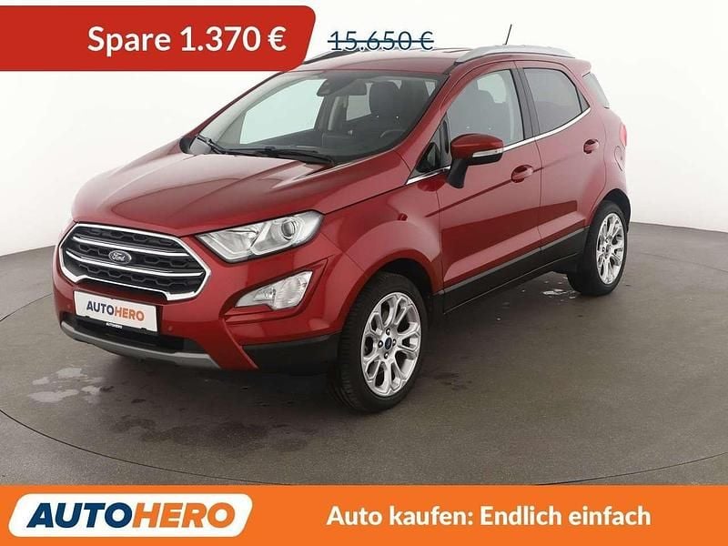 Gebraucht Ford Ecosport Titanium 125 PS (91 kW) 2021 Rot SUV