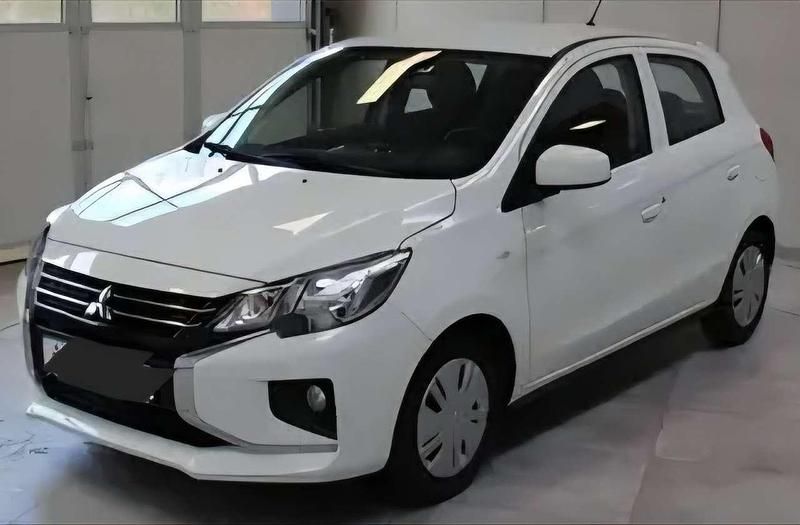 Weiß Gebraucht 2021 Mitsubishi Space Star Spirit Kleinwagen | 9.299 € (Fairer Preis) - Bild 1/3