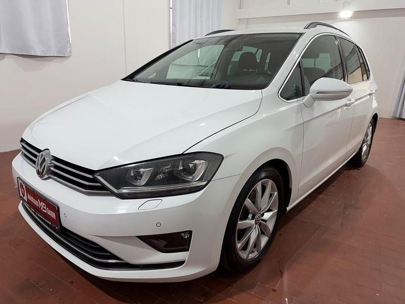 Gebraucht VW Golf Sportsvan Highline 150 PS (110 kW) 2014 Weiß Van / Kleinbus