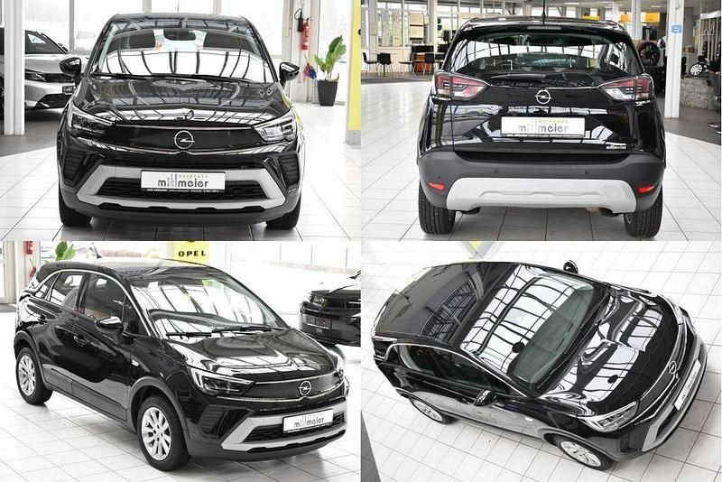 Gebraucht Opel Crossland Elegance 110 PS (80 kW) 2022 Karbon schwarz met. SUV