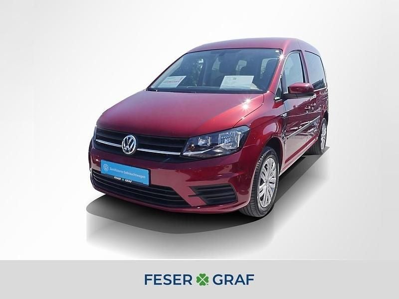 Fortanarot metallic Gebraucht 2020 VW Caddy Life Van / Kleinbus | 19.880 € (Superpreis) - Bild 1/4