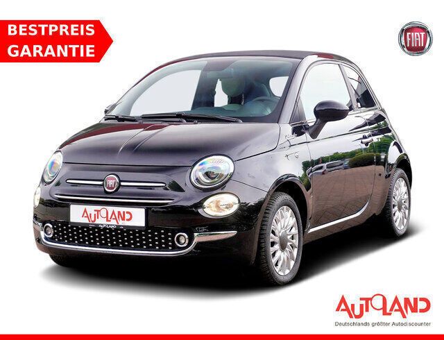 Schwarz Gebraucht 2022 Fiat 500C Dolcevita Cabrio | 14.490 € (Fairer Preis) - Bild 1/4