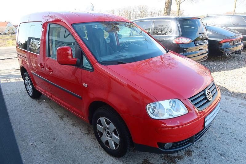 Gebraucht VW Caddy Life 102 PS (75 kW) 2009 Rot Van / Kleinbus