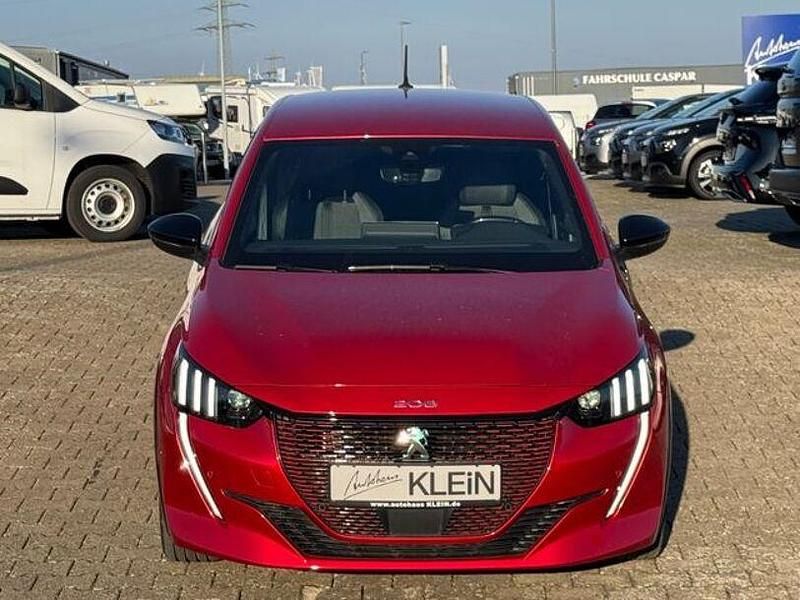 Gebraucht Peugeot e-208 100 kW (136 PS) 2021 Rot Kleinwagen