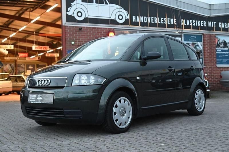 Brugt Audi A2 Young 75 HK (55 kW) 2000 Grøn Hatchback