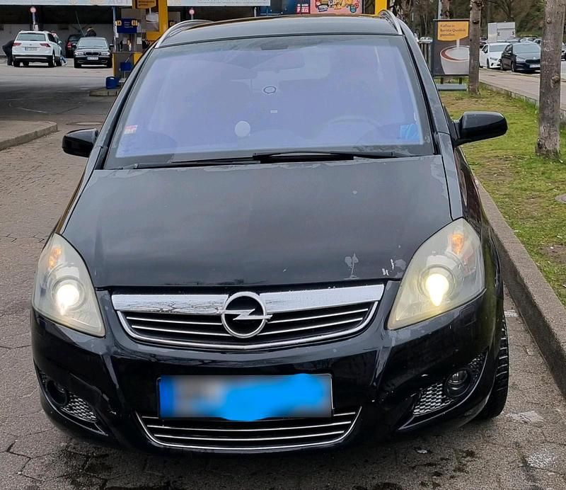 Gebraucht Opel Zafira 115 PS (84 kW) 2008 Schwarz Van / Kleinbus