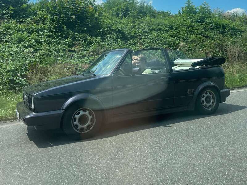 Violett Gebraucht 1992 VW Golf Cabriolet Cabrio | 6.000 € - Bild 1/3