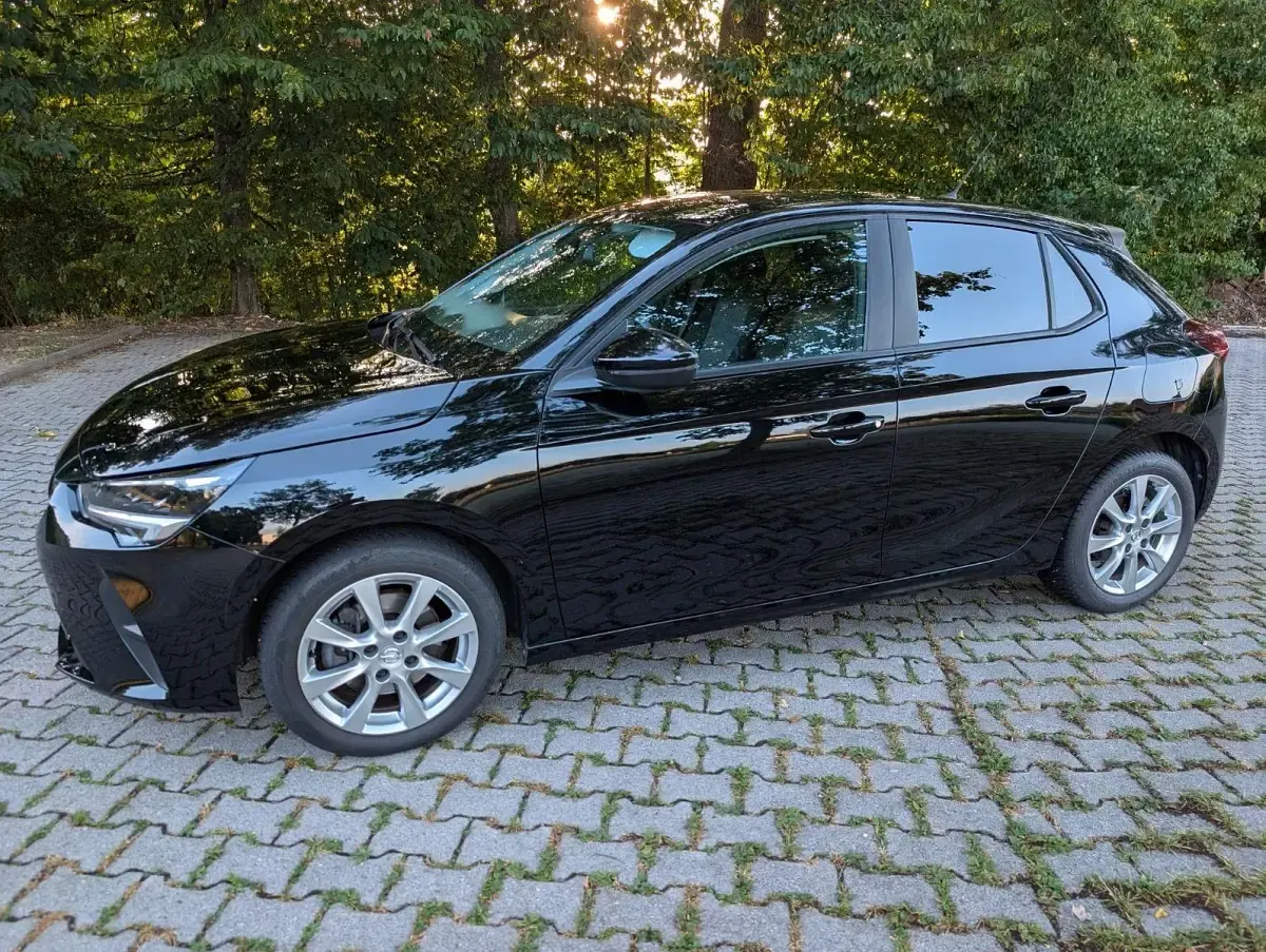 Gebraucht Opel Corsa 101 PS (74 kW) 2022 Schwarz Kleinwagen