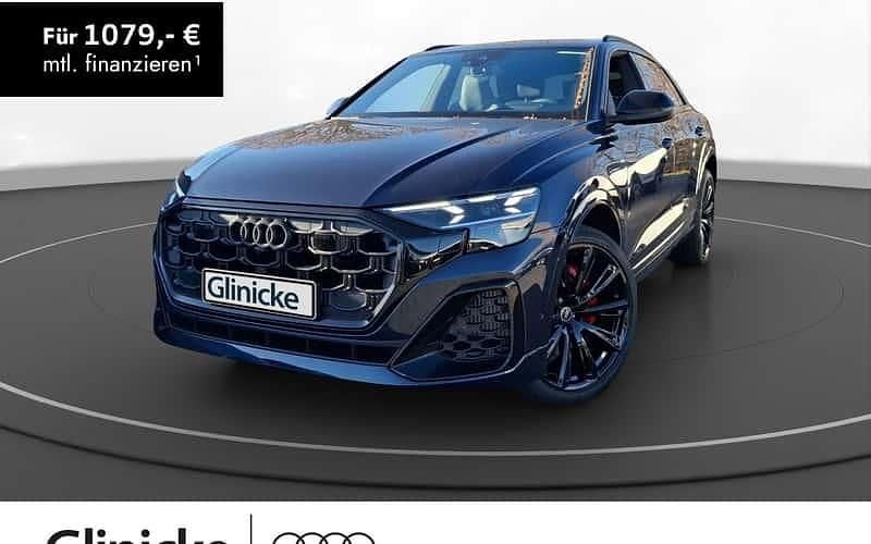 Blau Neu 2025 Audi Q8 Business SUV | 109.400 € (Guter Preis) - Bild 1/4