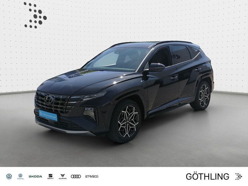 Phantom black / mic Gebraucht 2022 Hyundai Tucson SUV | 25.980 € (Superpreis) - Bild 1/4