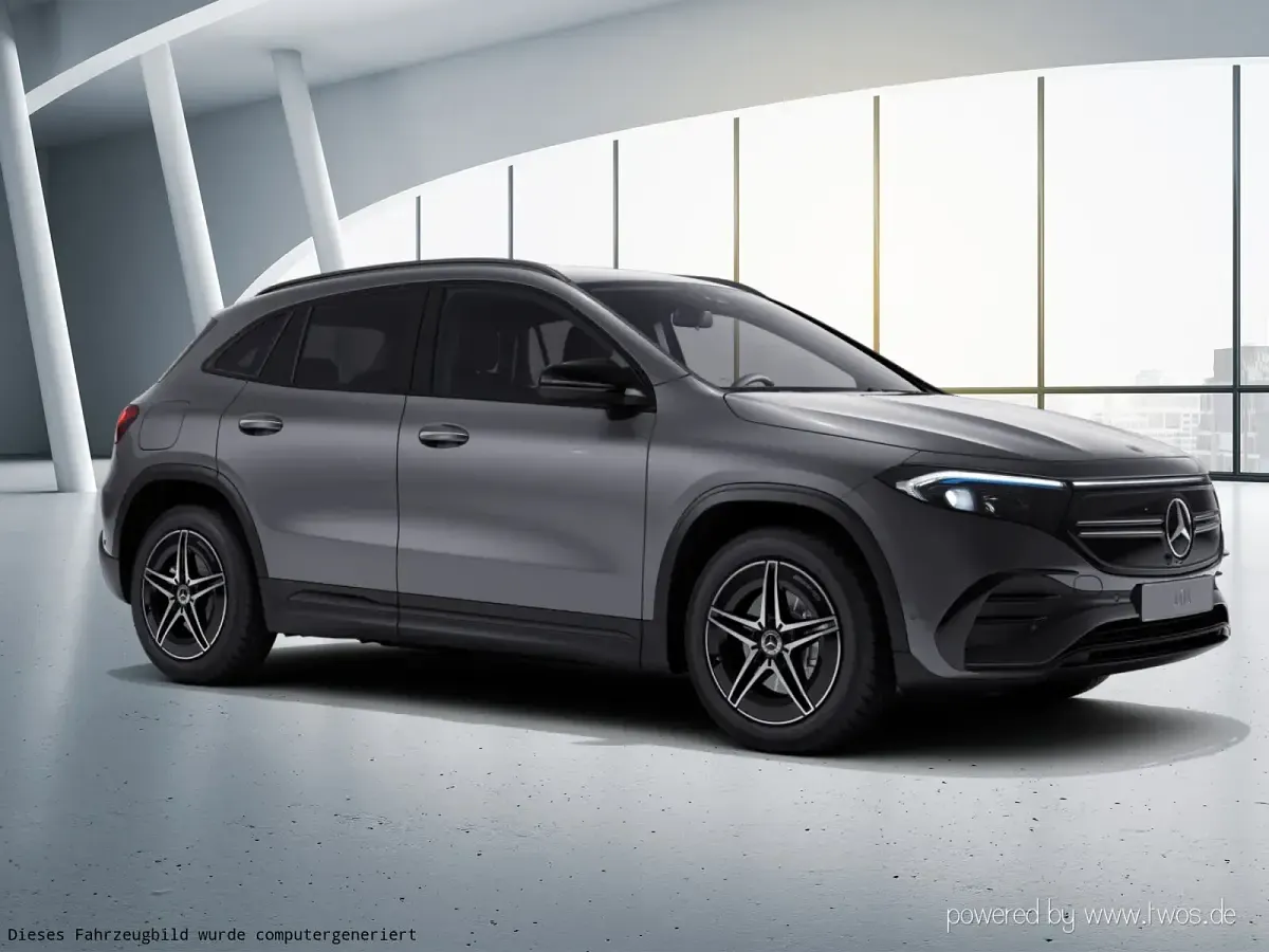 Gebraucht Mercedes EQA300 AMG line 167 kW (228 PS) 2023 Metalliclack mountaingrau SUV