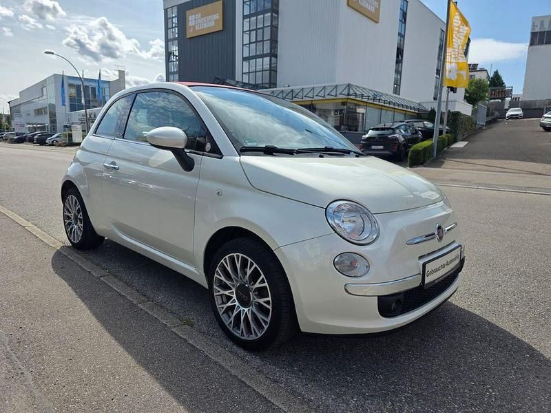 Weiß Gebraucht 2009 Fiat 500C Lounge Cabrio | 6.990 € (Teuer) - Bild 1/4