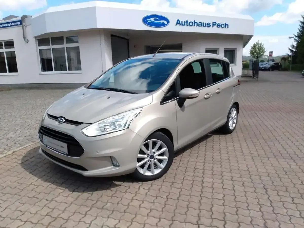 Gebraucht Ford B-MAX Titanium 101 PS (74 kW) 2016 Titansilbermetallic Van / Kleinbus