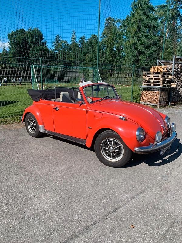 Rot Gebraucht 1972 VW Käfer Karmann Cabrio | 25.000 € - Bild 1/4