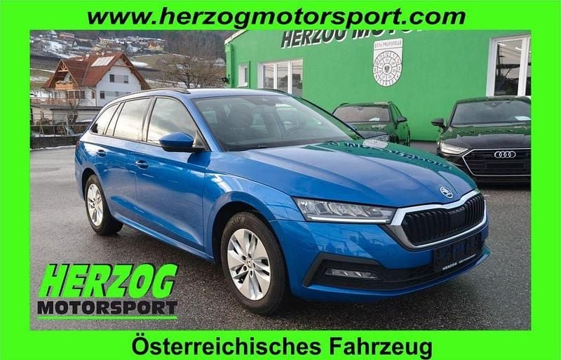 Blau Gebraucht 2021 Skoda Octavia Kombi | 17.940 € (Guter Preis) - Bild 1/4