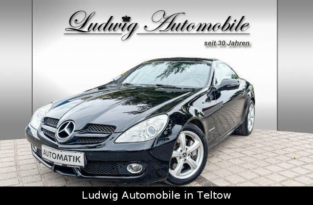 Schwarz Gebraucht 2009 Mercedes SLK200 Cabrio | 13.999 € (Fairer Preis) - Bild 1/4