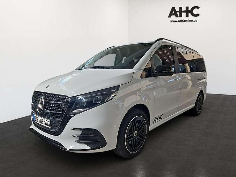 Bergkristallweiß metallic Gebraucht 2025 Mercedes V300 Style Van / Kleinbus | 77.690 € (Teuer) - Bild 1/4