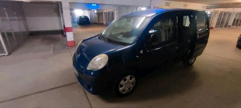 Gebraucht Renault Kangoo 106 PS (77 kW) 2009 Blau Van / Kleinbus