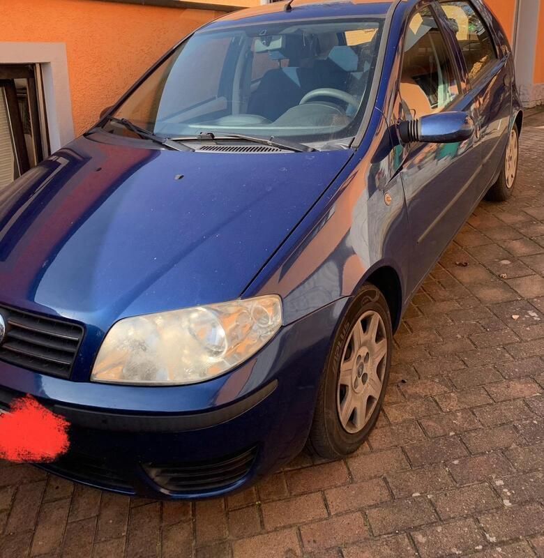 Blau Gebraucht 2003 Fiat Punto Kleinwagen | 250 € (Guter Preis) - Bild 1/4