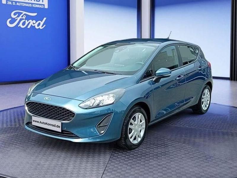 Gebraucht Ford Fiesta Cool & Connect 101 PS (74 kW) 2021 Chromablau metallic Kleinwagen