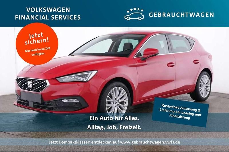 Pure rot Gebraucht 2021 Seat Leon XCELLENCE Limousine | 19.660 € (Guter Preis) - Bild 1/4