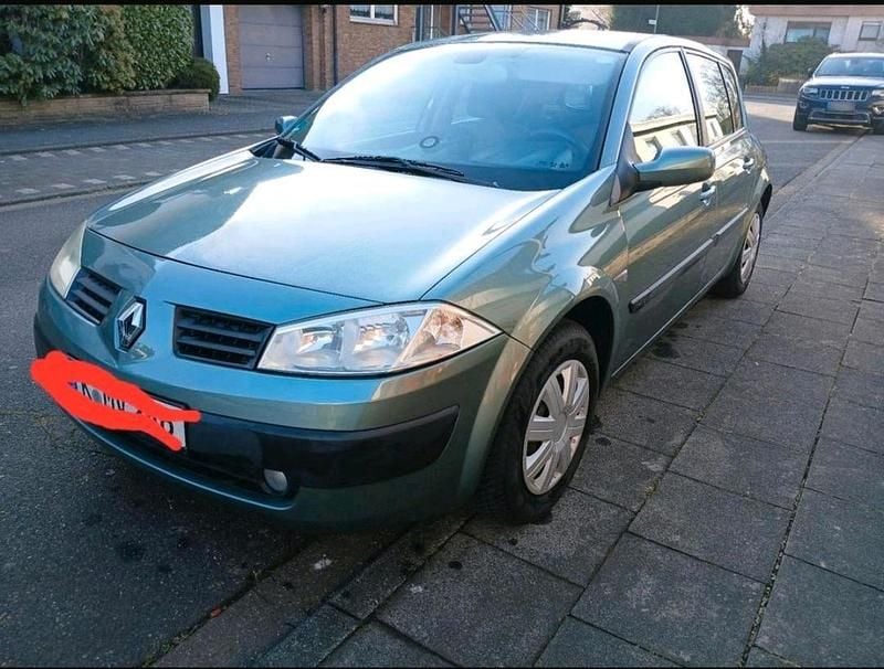 Gebraucht Renault Mégane II 98 PS (72 kW) 2003 Grün Kleinwagen