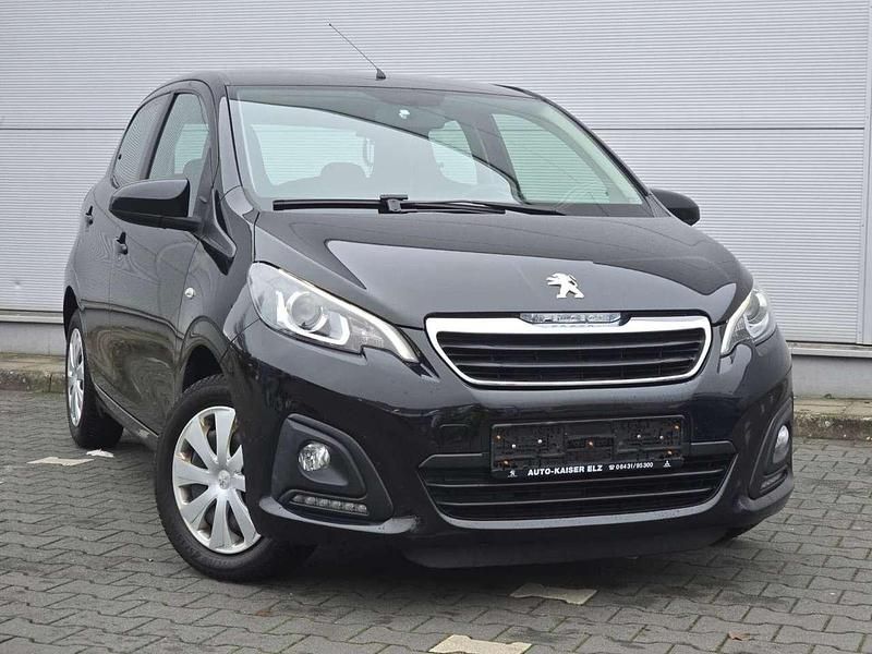 Schwarz Gebraucht 2017 Peugeot 108 Active Top Kleinwagen | 5.800 € (Fairer Preis) - Bild 1/4