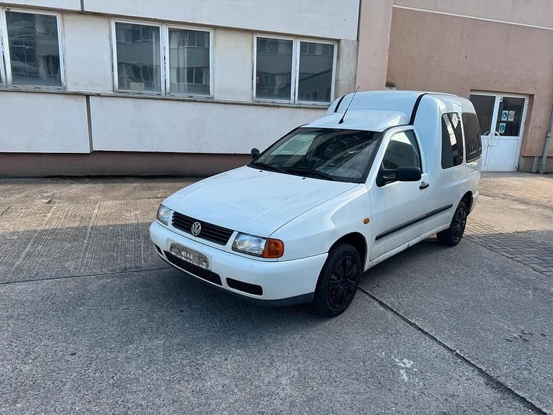Weiß Gebraucht 2001 VW Caddy Van / Kleinbus | 3.888 € - Bild 1/4