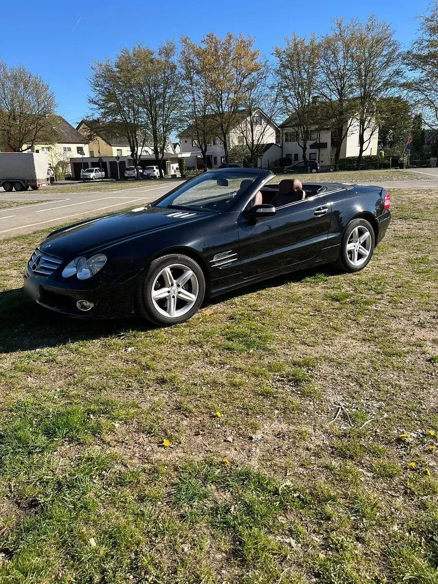 Gebraucht Mercedes SL350 272 PS (200 kW) 2008 Schwarz Cabrio