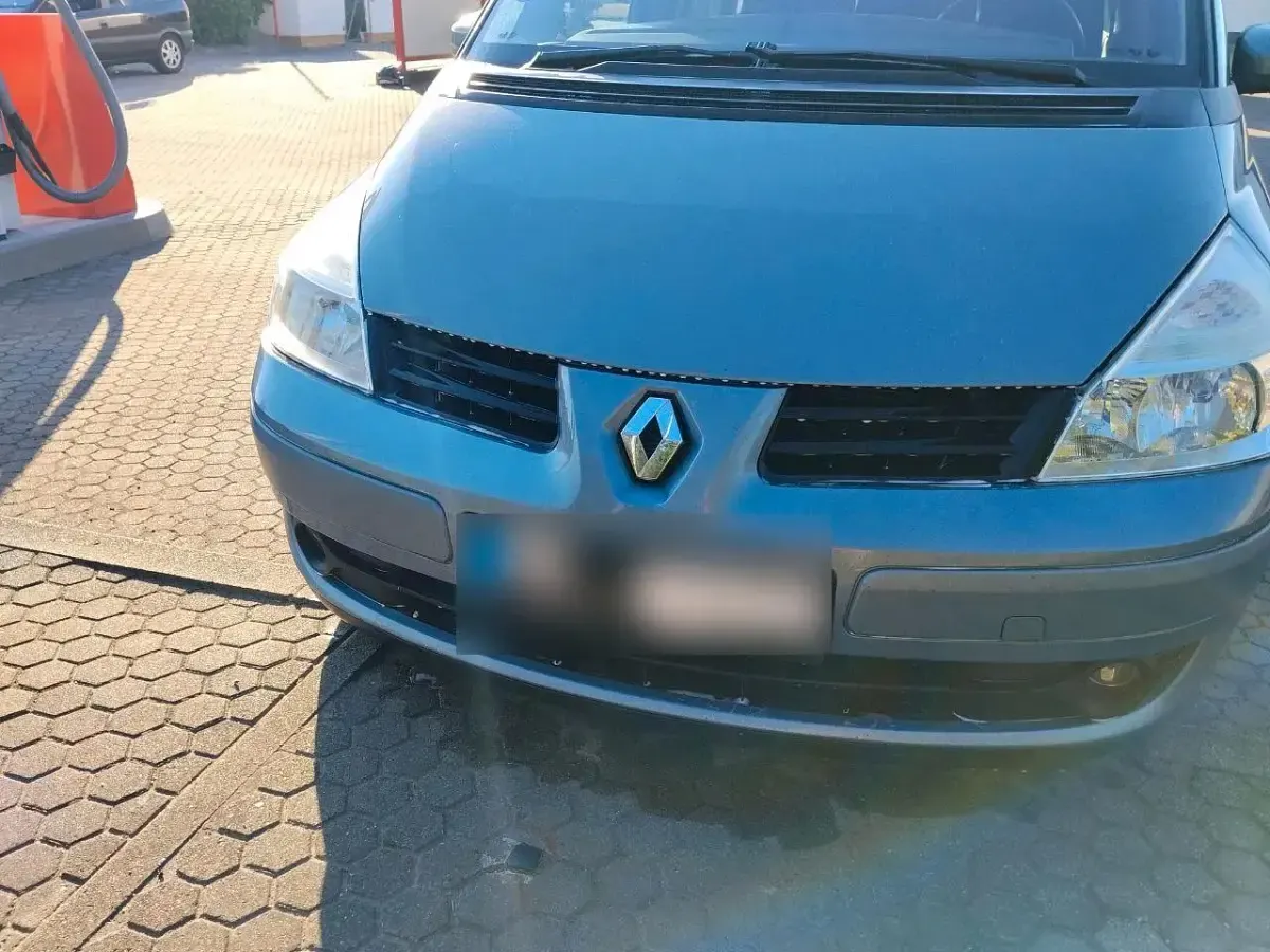 Gebraucht Renault Espace Dynamique 150 PS (110 kW) 2006 Blau Van / Kleinbus