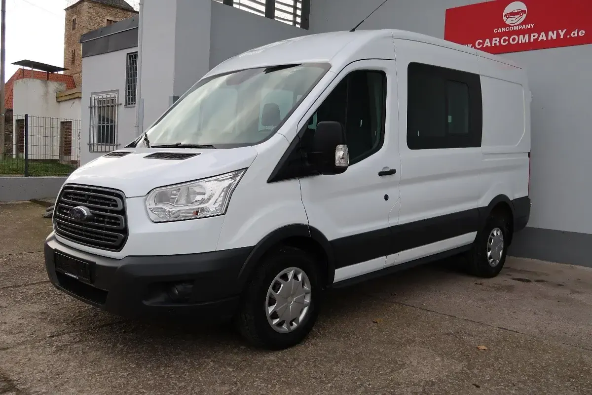 Gebraucht Ford Transit ST 131 PS (96 kW) 2018 Weiß Pickup