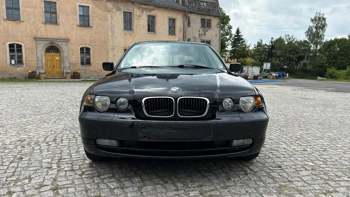 Gebraucht BMW 316 Compact 115 PS (84 kW) 2003 Schwarz Kleinwagen