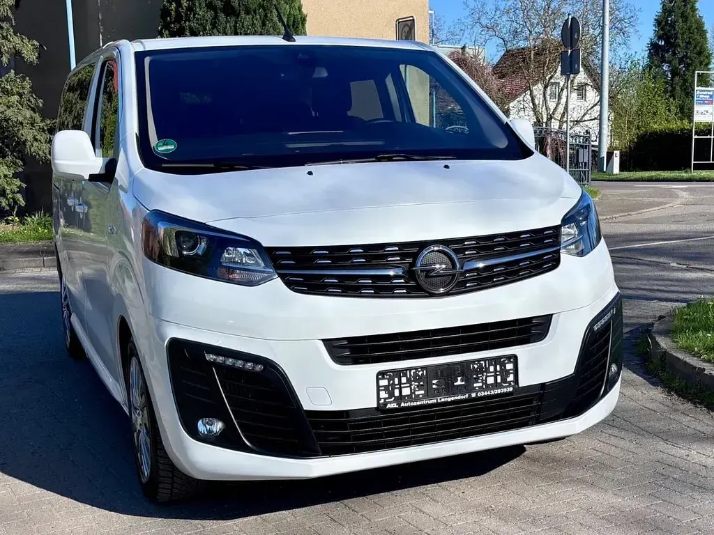 Gebraucht Opel Zafira Life Selection 120 PS (88 kW) 2021 Weiß Van / Kleinbus