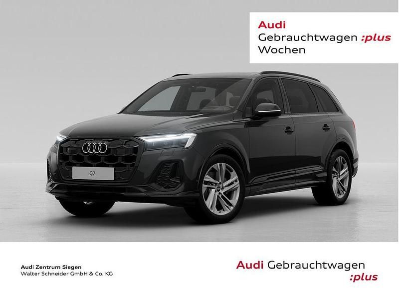 Schwarz Gebraucht 2024 Audi Q7 S-Line SUV | 69.910 € (Superpreis) - Bild 1/4