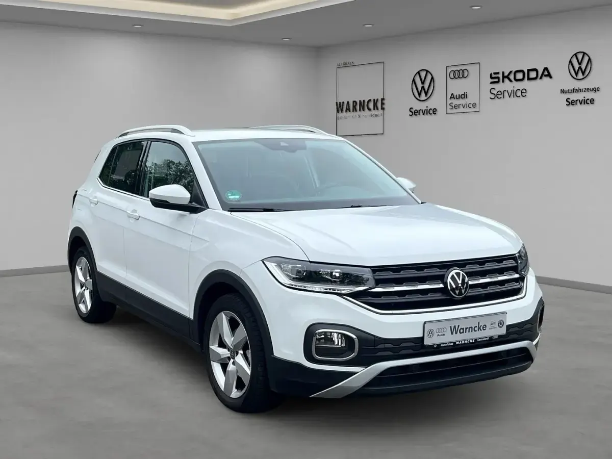 Gebraucht VW T-Cross Style 110 PS (80 kW) 2022 Weiss SUV