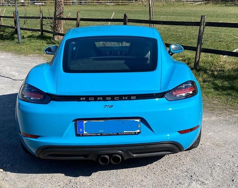 Gebraucht Porsche Cayman 299 PS (219 kW) 2017 Blau Coupé