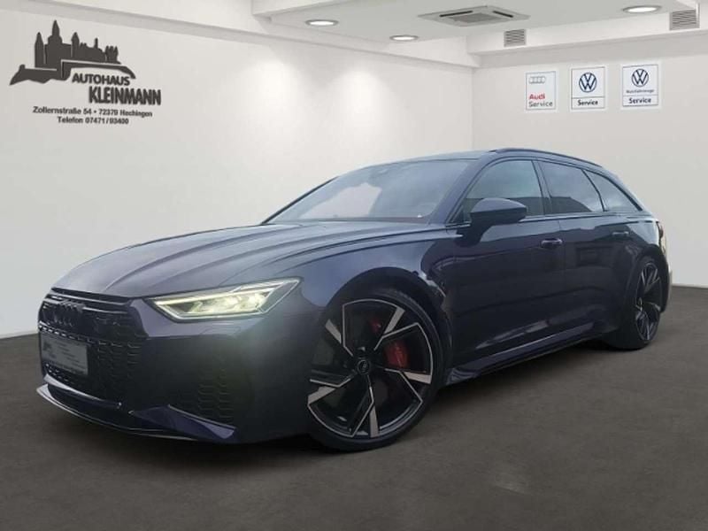 Blau Gebraucht 2020 Audi RS6 Design Kombi | 92.780 € (Fairer Preis) - Bild 1/4