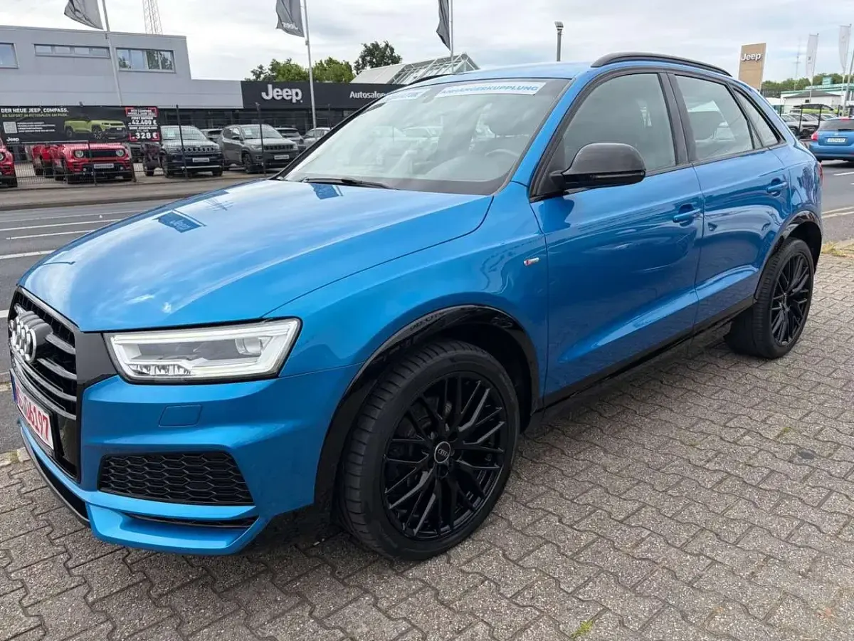 Gebraucht Audi Q3 S-Line 184 PS (135 kW) 2018 Blau SUV