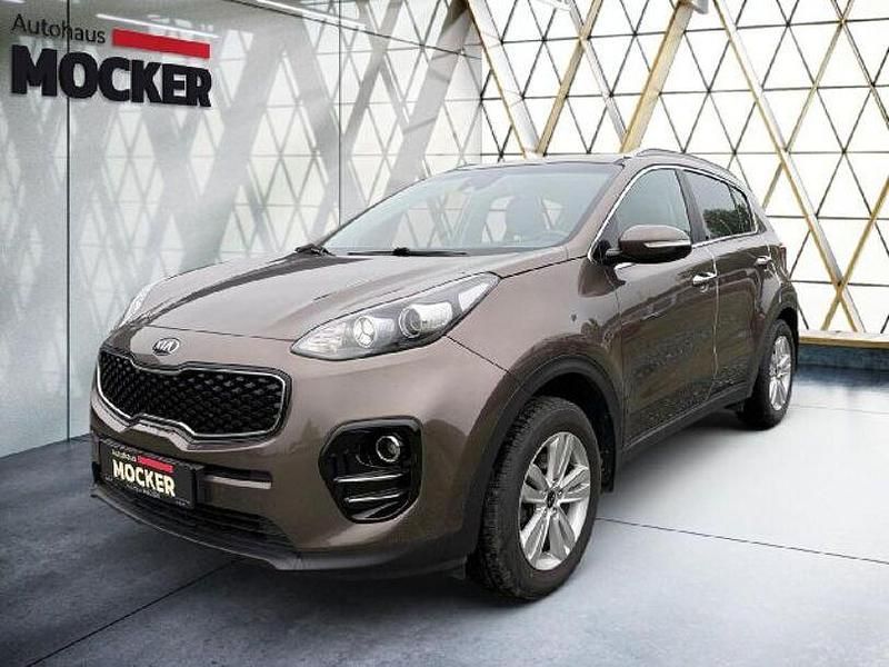 Braun Gebraucht 2017 Kia Sportage Vision SUV | 14.490 € (Fairer Preis) - Bild 1/4